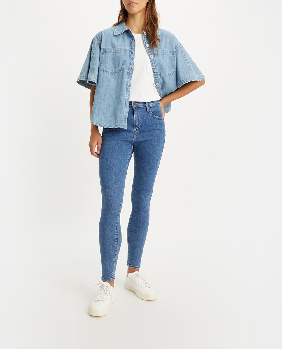 Imagen 0 de Vaquero de mujer 720?Super skinny lavado medio