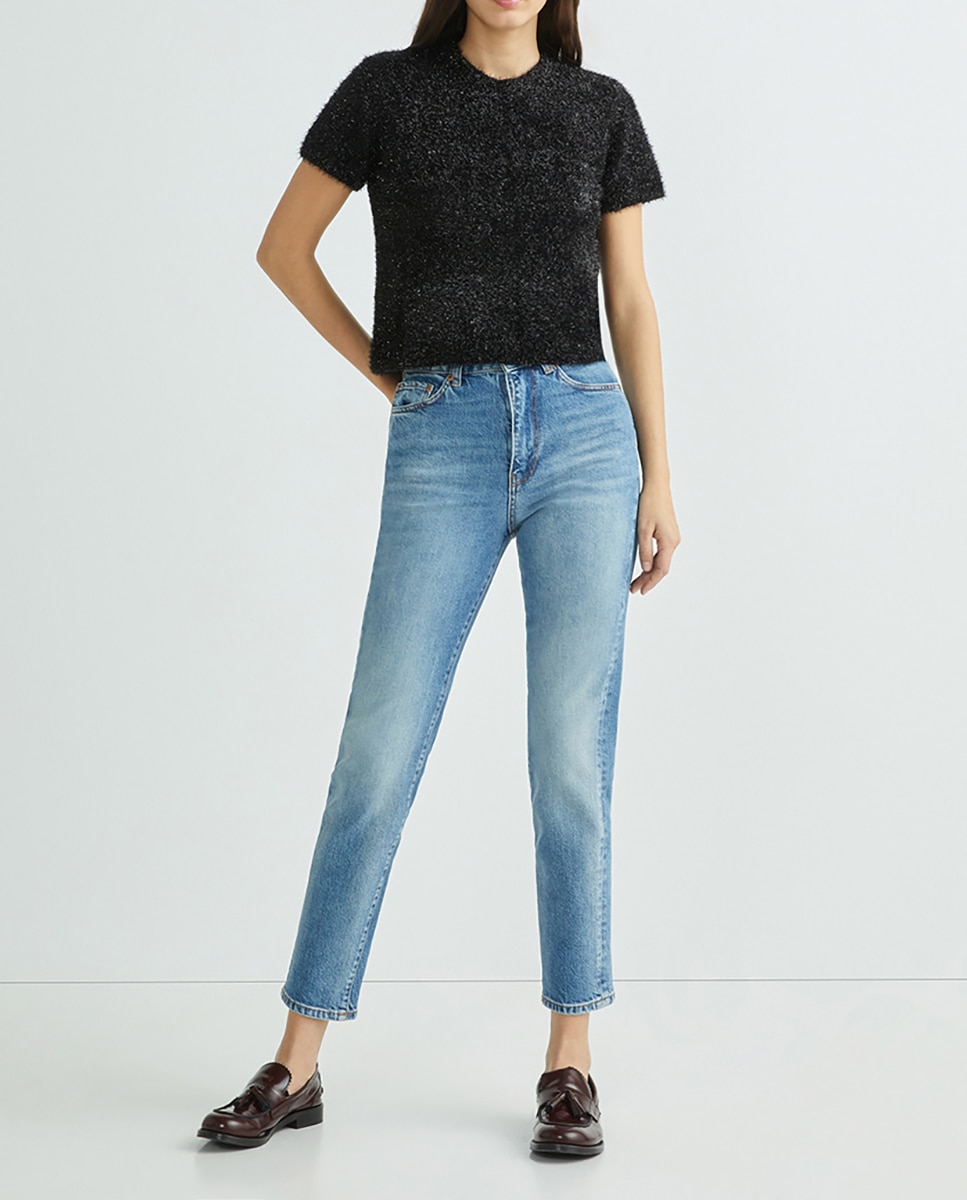 Imagen 0 de Vaquero Berlín de mujer slim fit y cintura alta