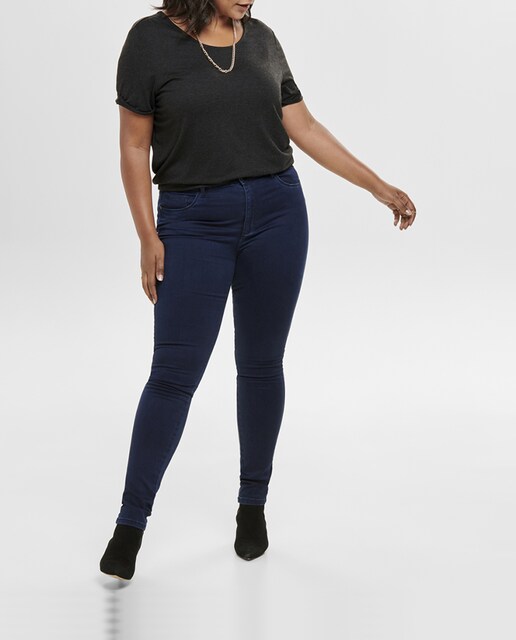 Imagen 0 de Vaquero de mujer skinny fit cintura alta