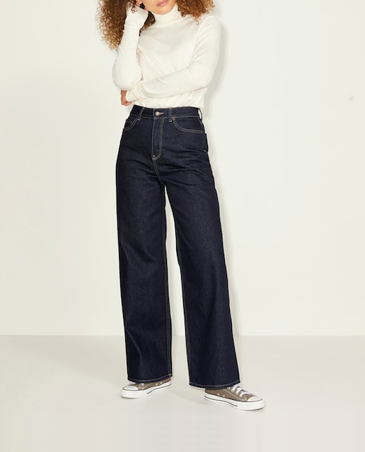 Imagen 0 de Vaqueros Tokyo wide fit de tiro alto de mujer