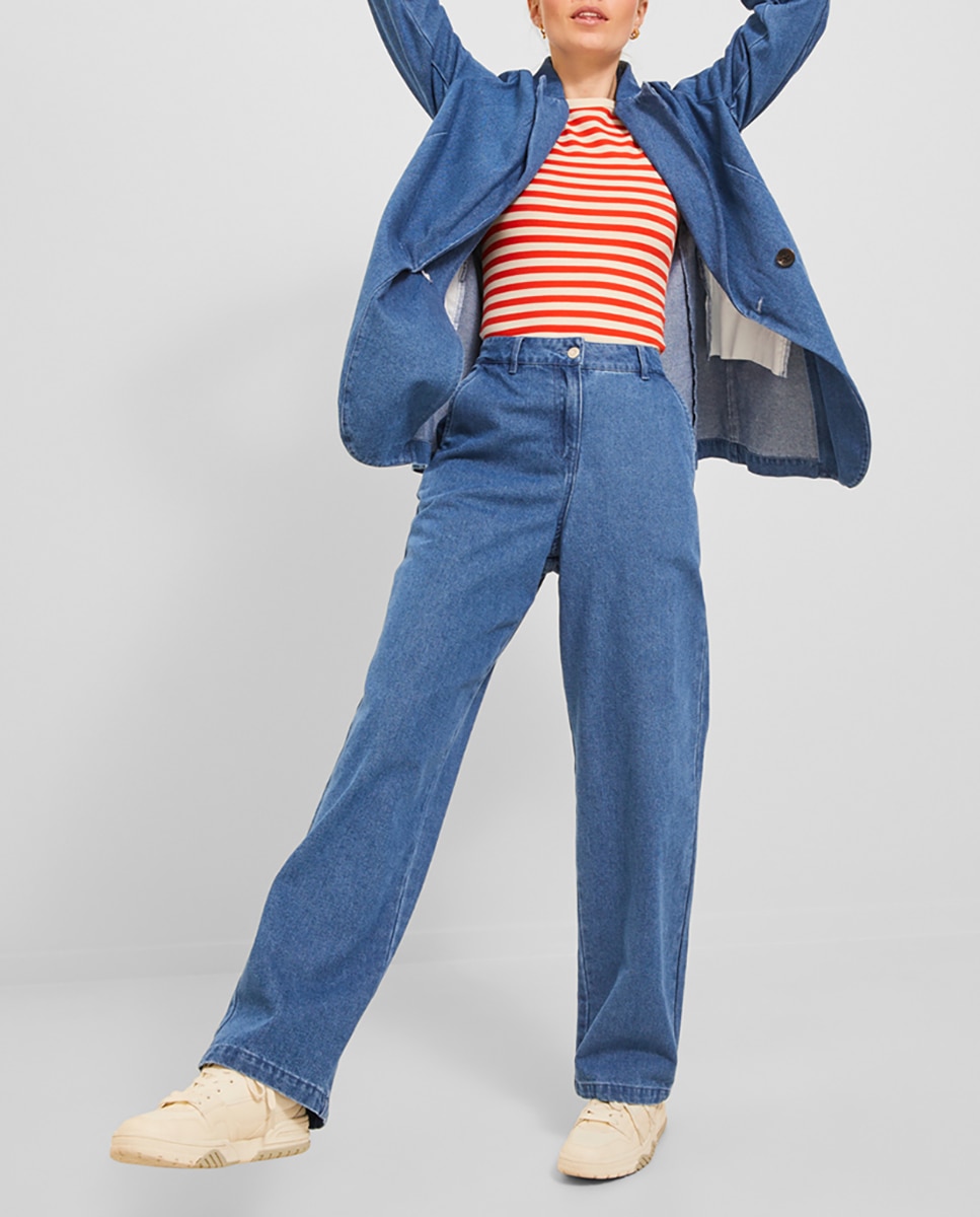 Imagen 0 de Pantalón denim pinzas