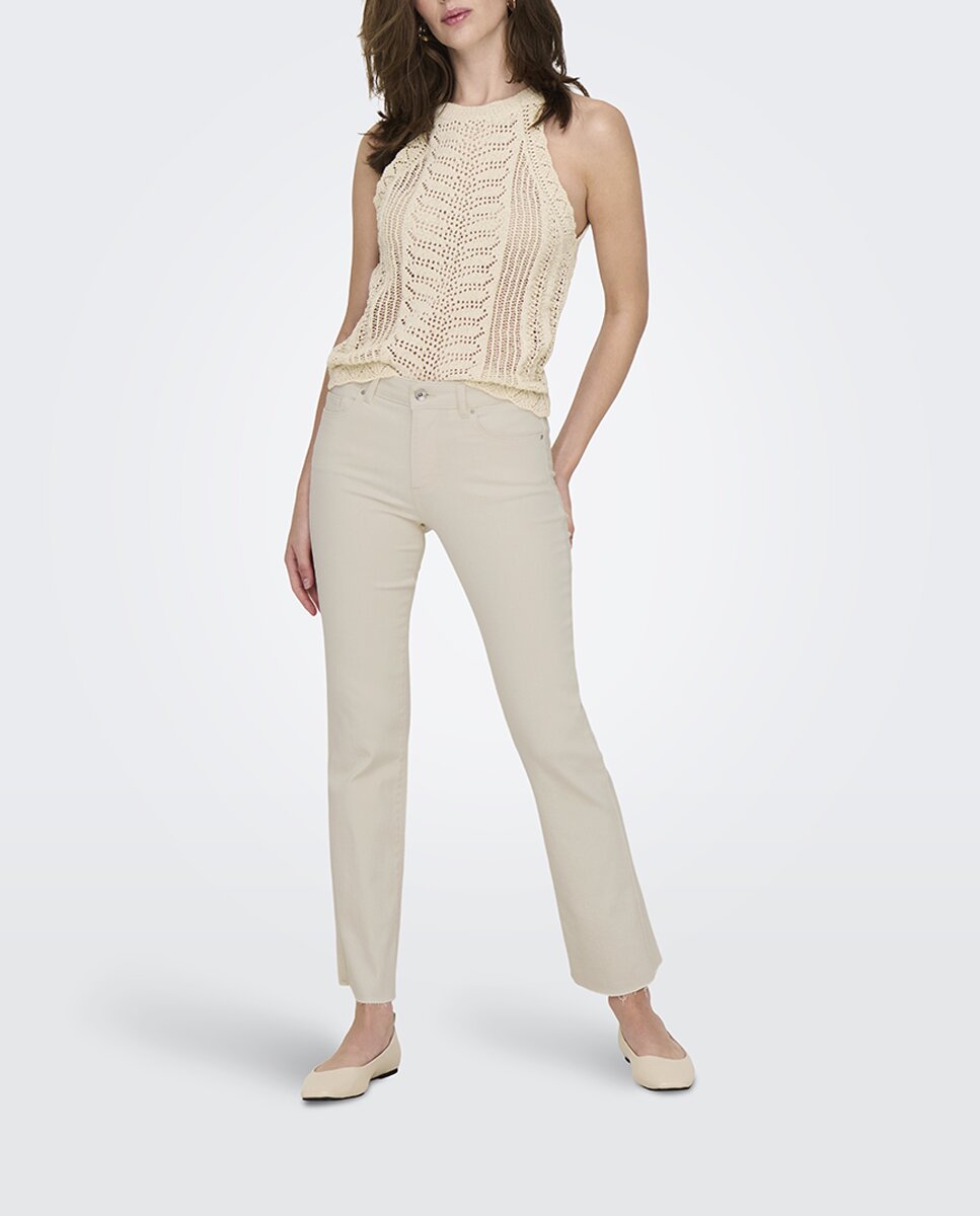 Imagen 0 de Vaquero crop de mujer flare
