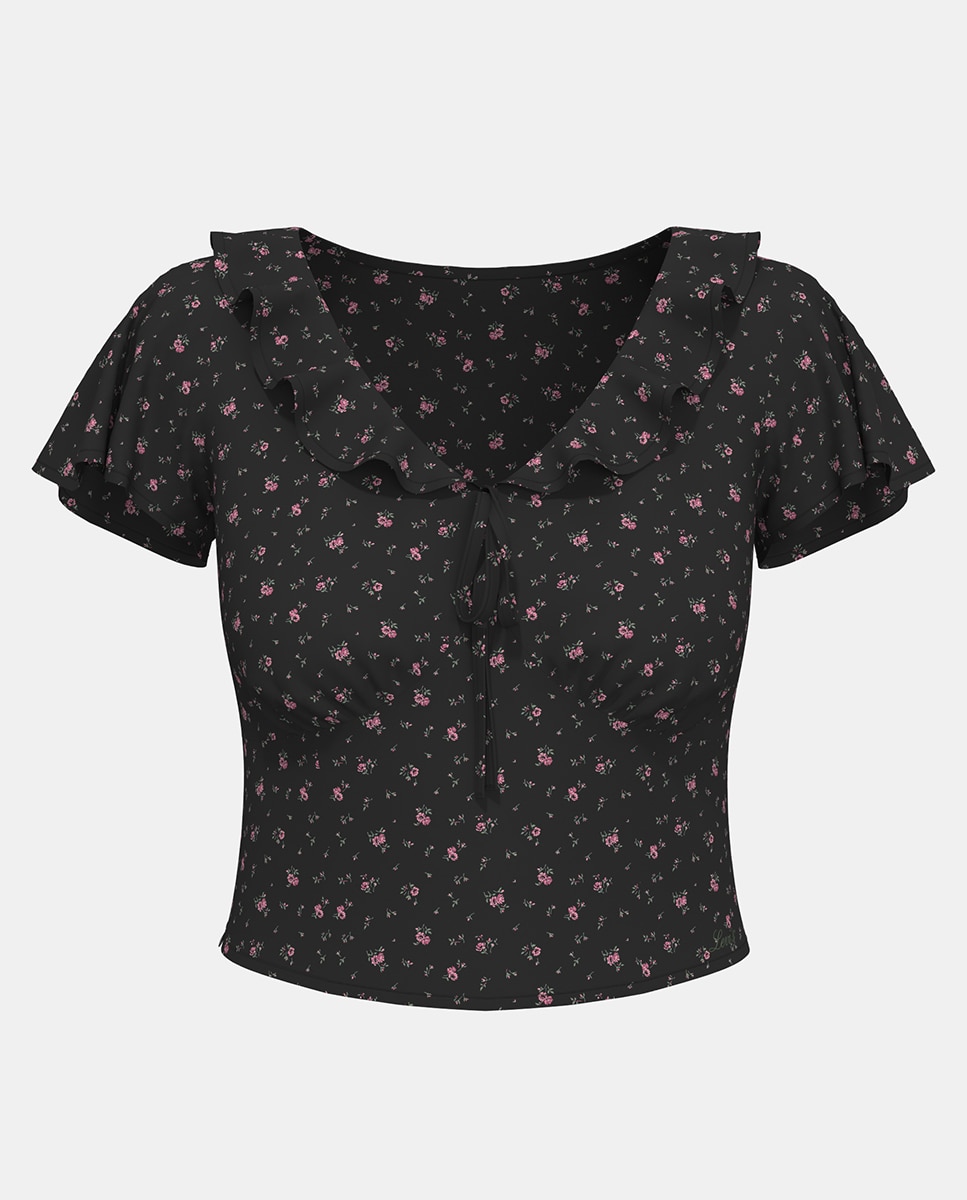 Imagen 0 de Blusa de mujer de manga corta
