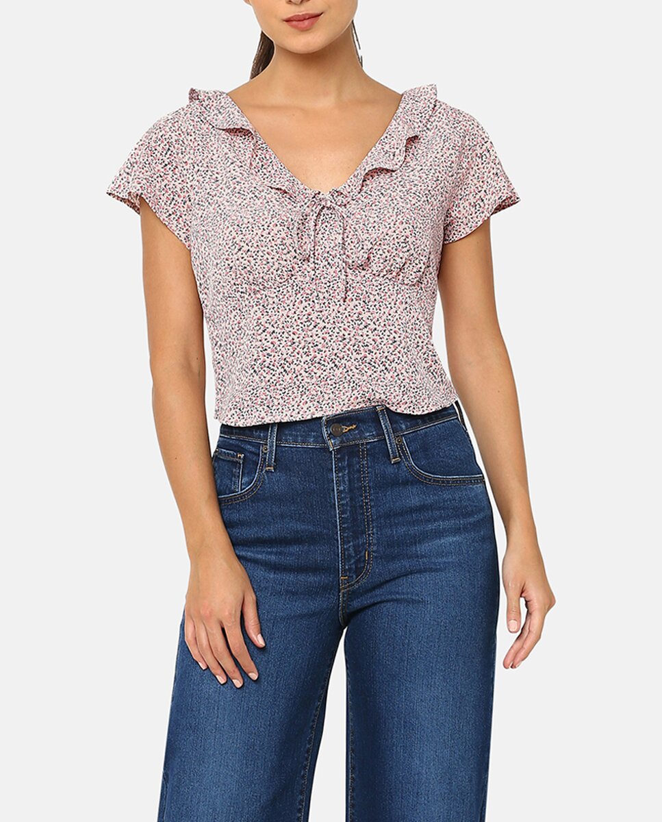 Imagen 0 de Blusa de mujer de manga corta