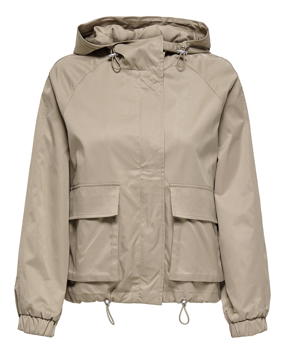 Imagen 0 de Chaqueta de mujer ligera con capucha
