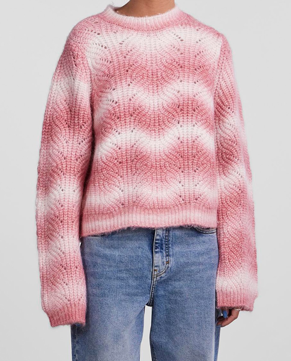 Imagen 0 de Jersey cuello redondo de mujer