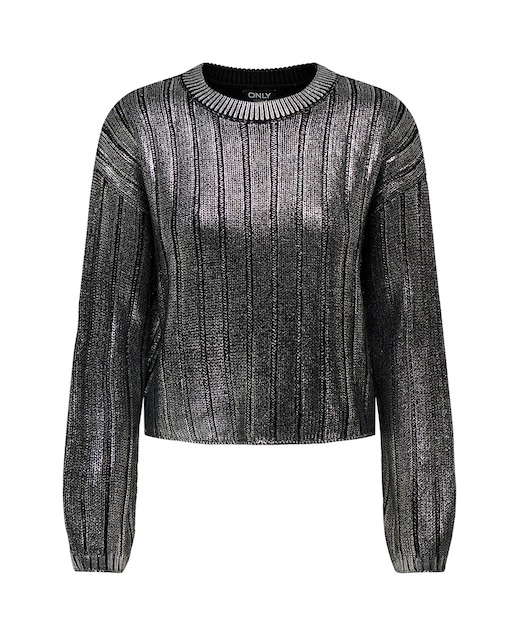 Imagen 0 de Jersey de mujer estilo metalizado corto