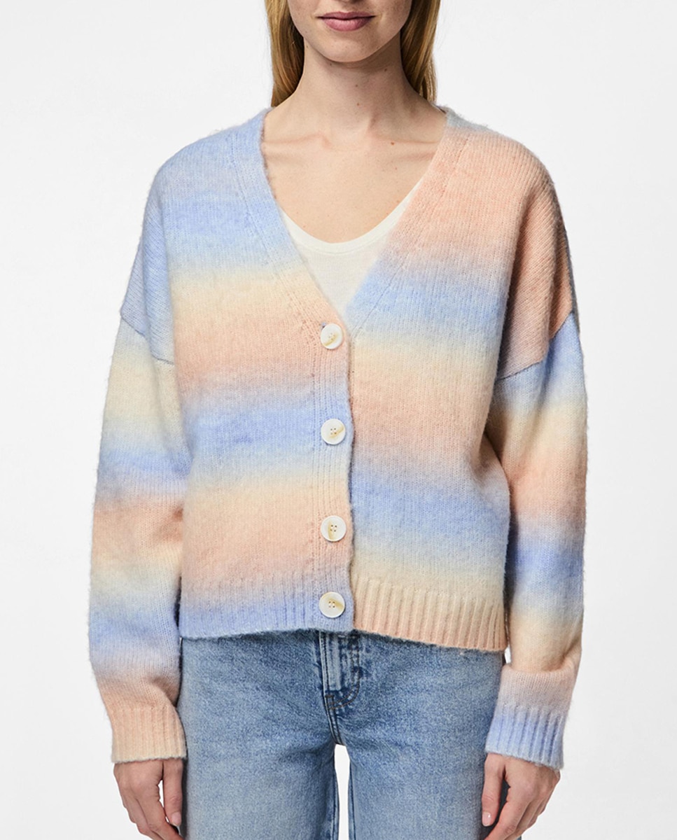 Imagen 0 de Cardigan colorido de mujer
