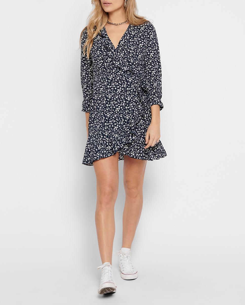 Imagen 0 de Vestido de mujer corto estampado floral