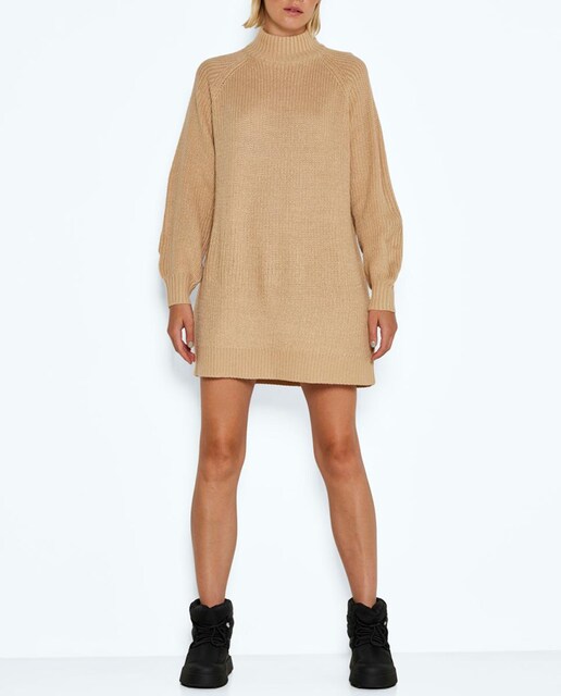 Imagen 0 de Vestido punto de mujer cuello alto