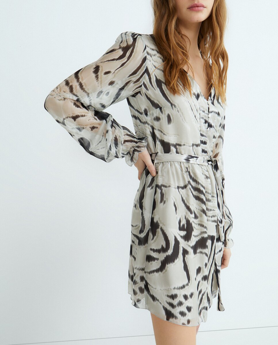 Imagen 0 de Vestido estampado