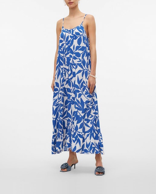 Imagen 0 de Vestido largo estampado
