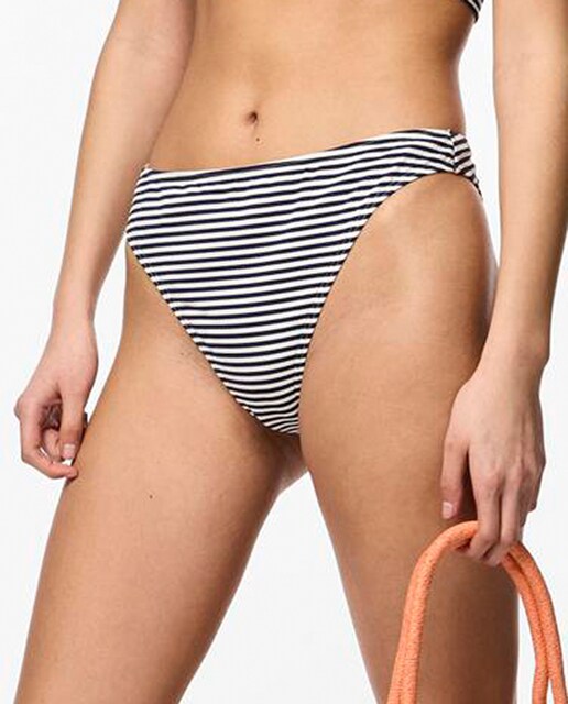 Imagen 0 de Braguita bikini de rayas de mujer.