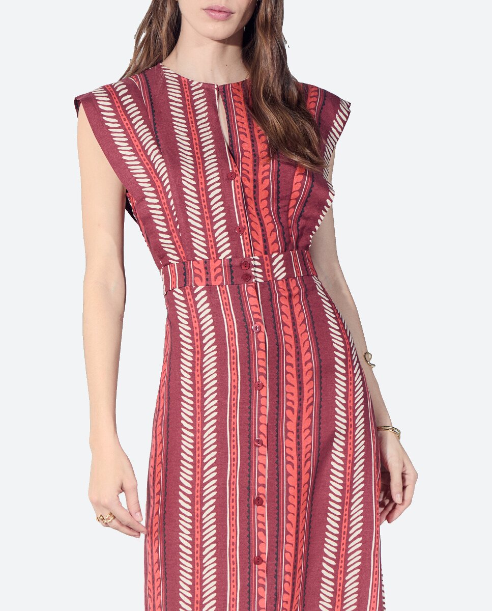 Imagen 0 de Vestido sin mangas de mujer