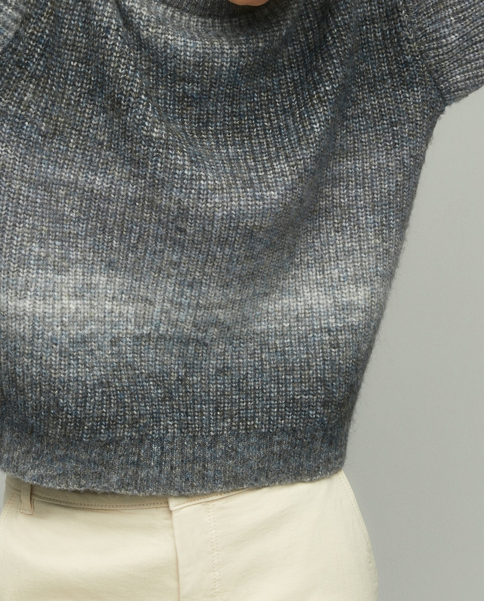 Imagen 0 de Jersey de mujer degradado con cuello caja