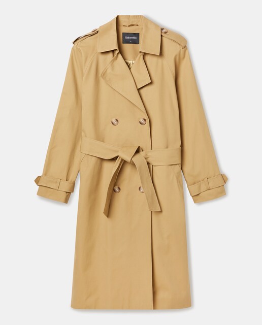 Imagen 0 de Gabardina oversize de mujer larga