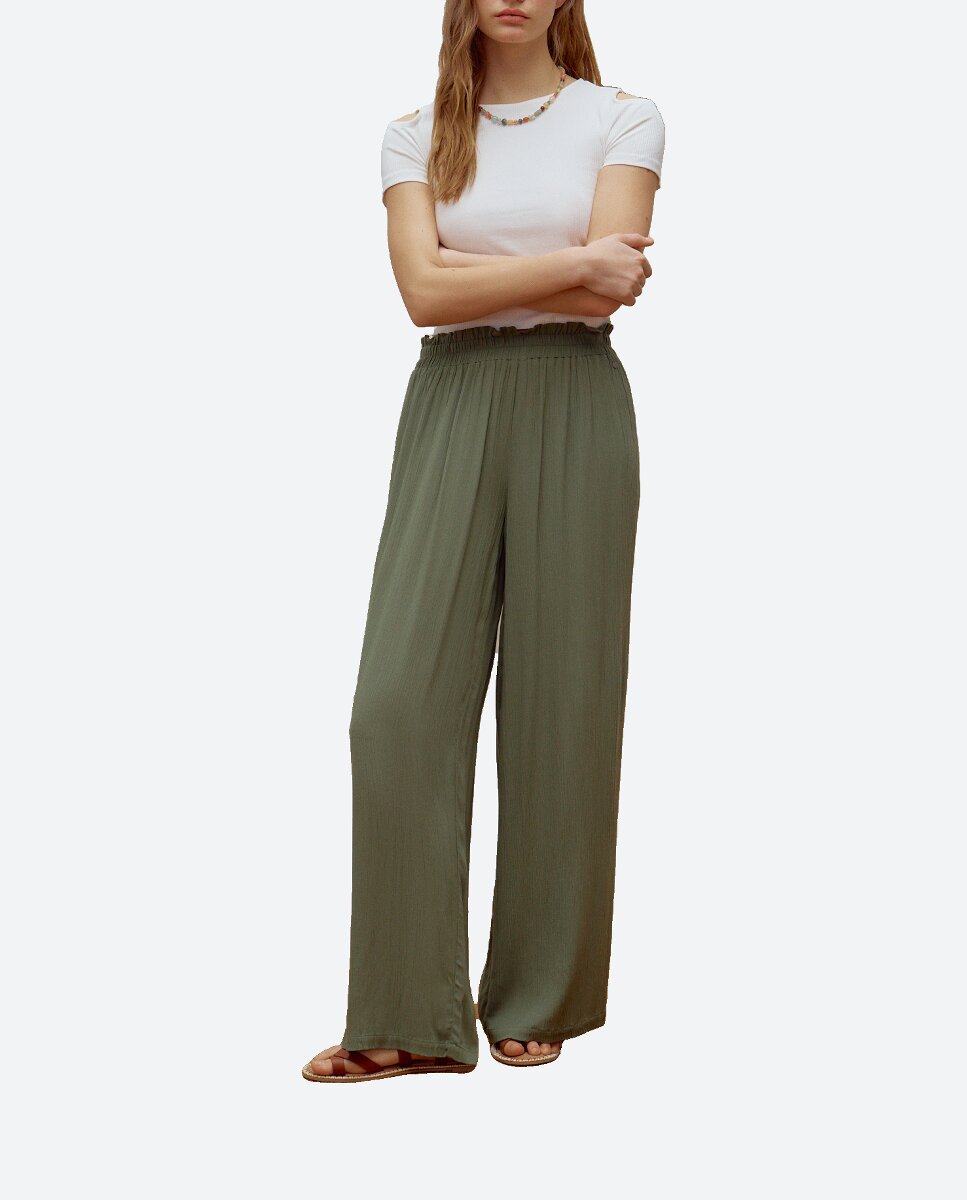 Imagen 0 de Pantalón de mujer largo gomas