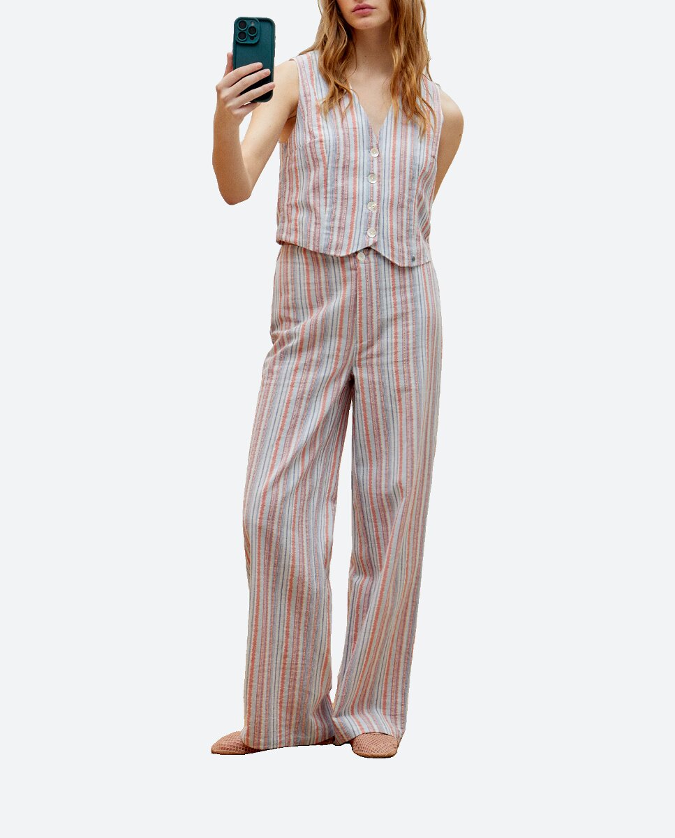 Imagen 0 de Pantalón rayas mujer