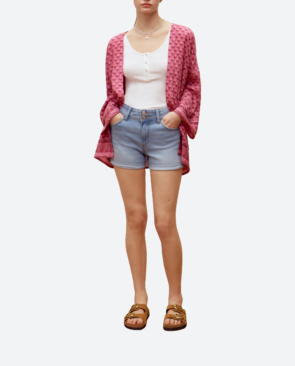 Imagen 0 de Short de mujer confort vuelta