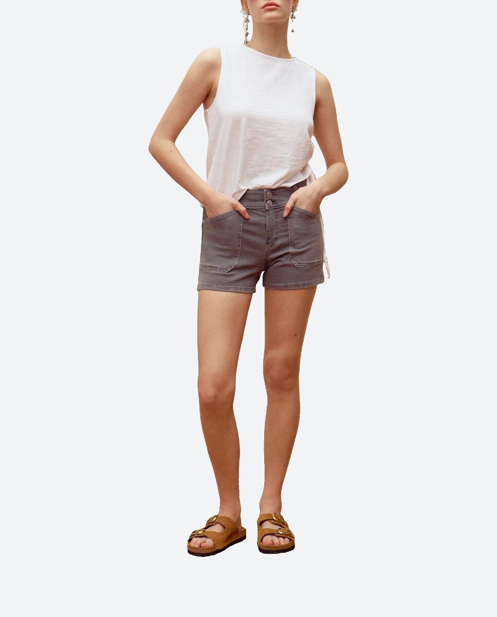 Imagen 0 de Short de mujer bolsillo carpintero