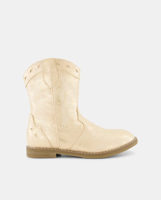 Imagen 0 de Bota cow boy alta metalizada