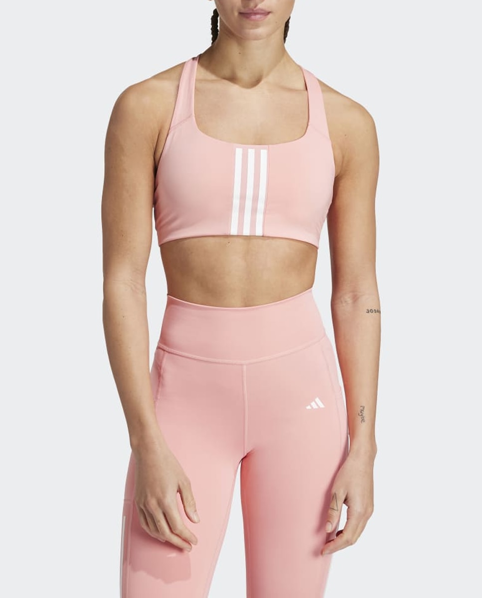 Imagen 0 de Sujetador de mujer Powerimpact Training Medium-Support 3 bandas Adidas