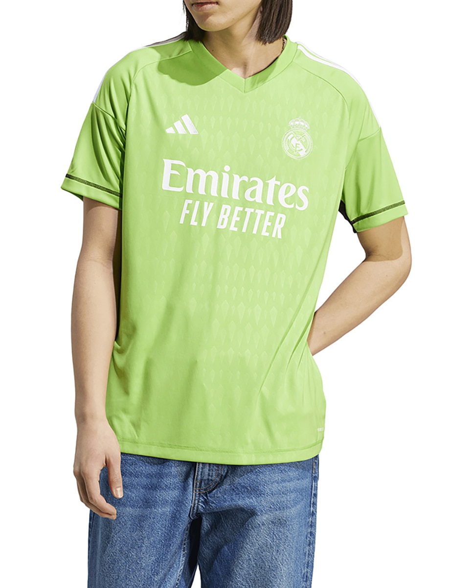 Imagen 0 de Camiseta de hombre de portero 1ª Equipacion Real Madrid Condivo 2023-2024 adidas