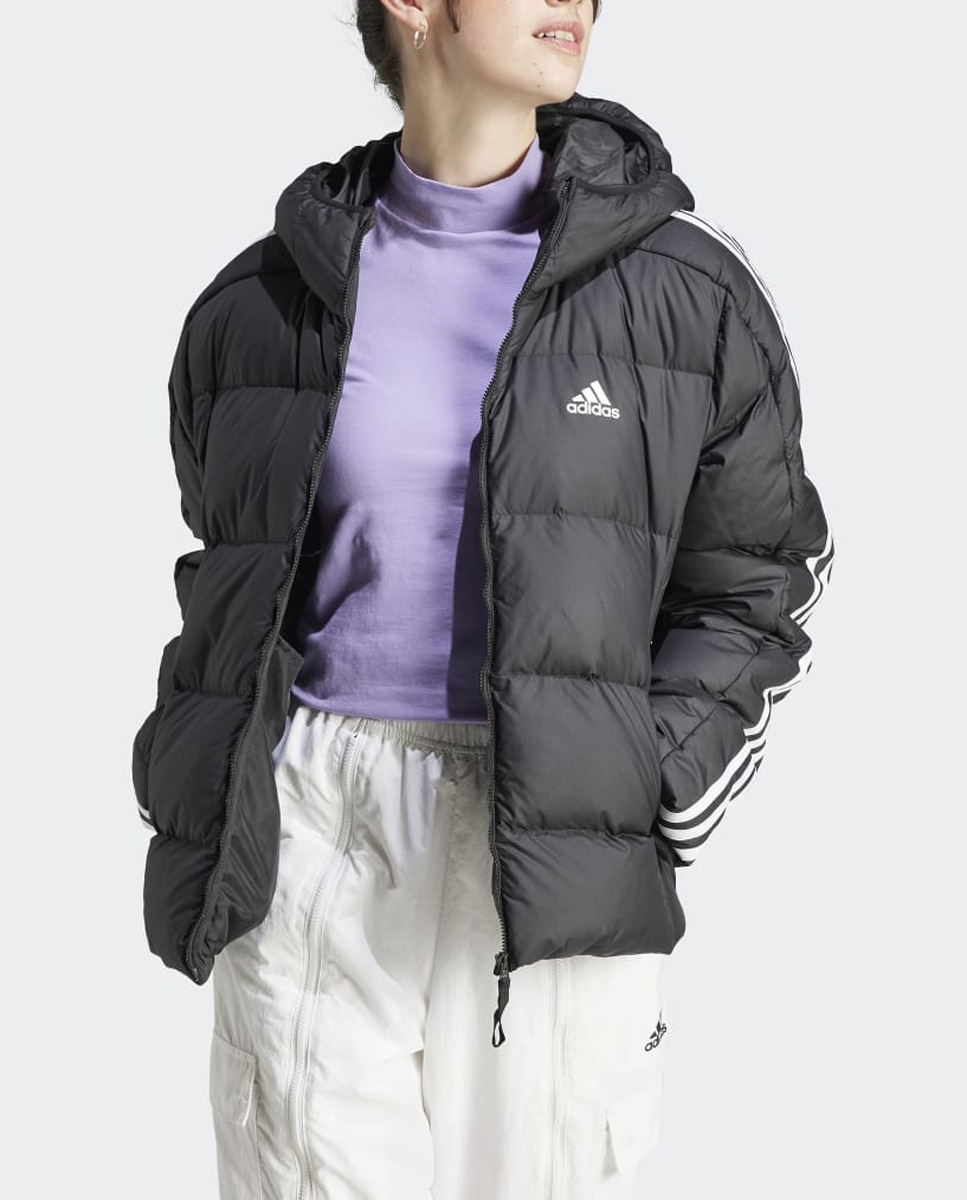 Imagen 0 de Chaqueta de mujer Essentials 3-Stripes Mid adidas