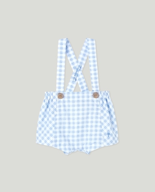 Imagen 0 de Bermuda de bebé con estampado vichy