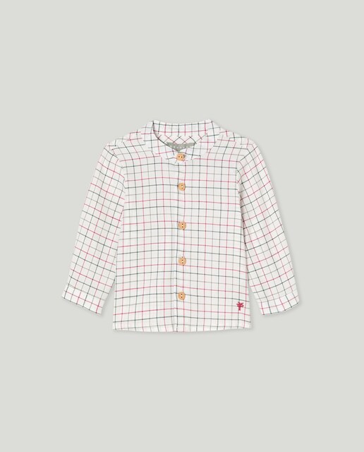 Imagen 0 de Camisa manga larga de bebé niño con estampado ventana