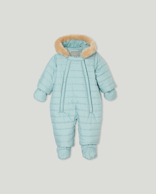 Imagen 0 de Buzo de bebé con detalle pelo en capucha