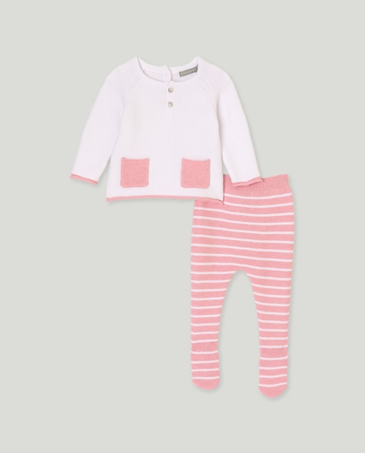 Imagen 0 de Conjunto de tricot de bebé
