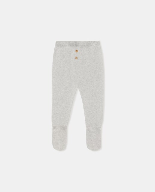 Imagen 0 de Polaina de punto de bebé en color liso