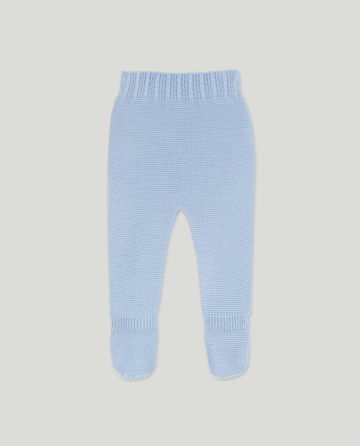 Imagen 0 de Polaina de punto para bebé con detalle de ochos