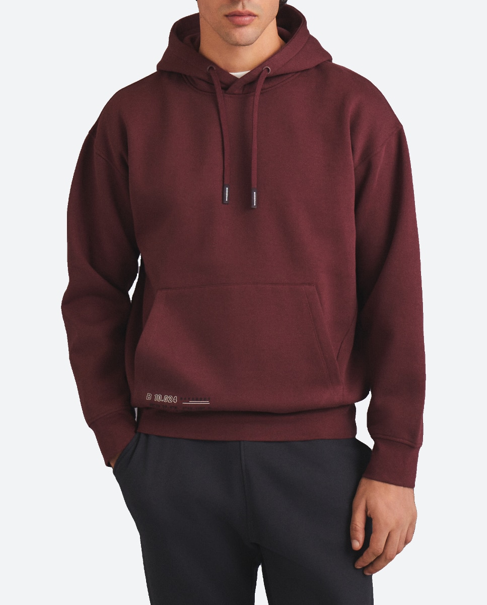 Imagen 0 de Sudadera cálida con capucha de sportcasual para hombre