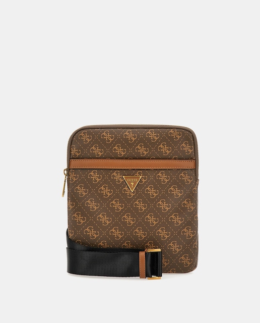 Imagen 0 de Bandolera plana con estampado logo y cremallera