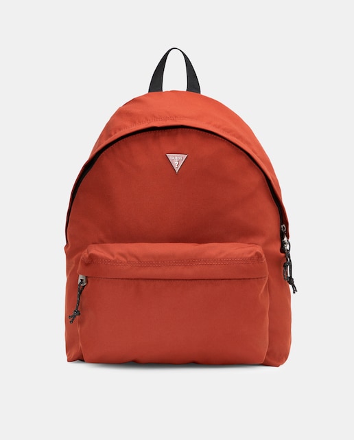 Imagen 0 de Mochila en rojo con cremallera y detalle logo