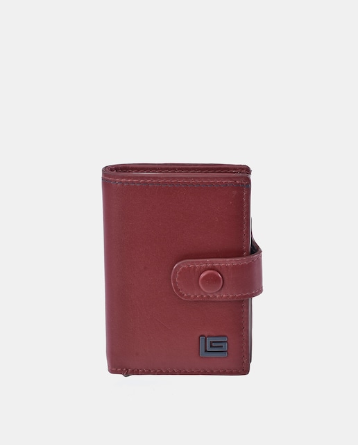 Imagen 0 de Tarjetero de piel multicolor