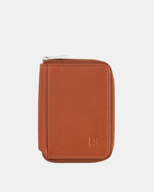 Imagen 0 de Cartera de hombre pequeña Dudu en piel de becerro napa con tarjetero