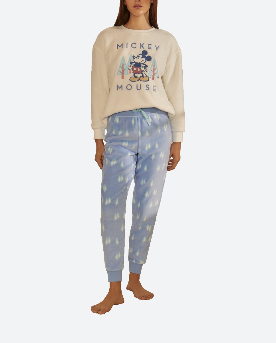 Imagen 0 de Pijama de mujer estampado Mickey mouse