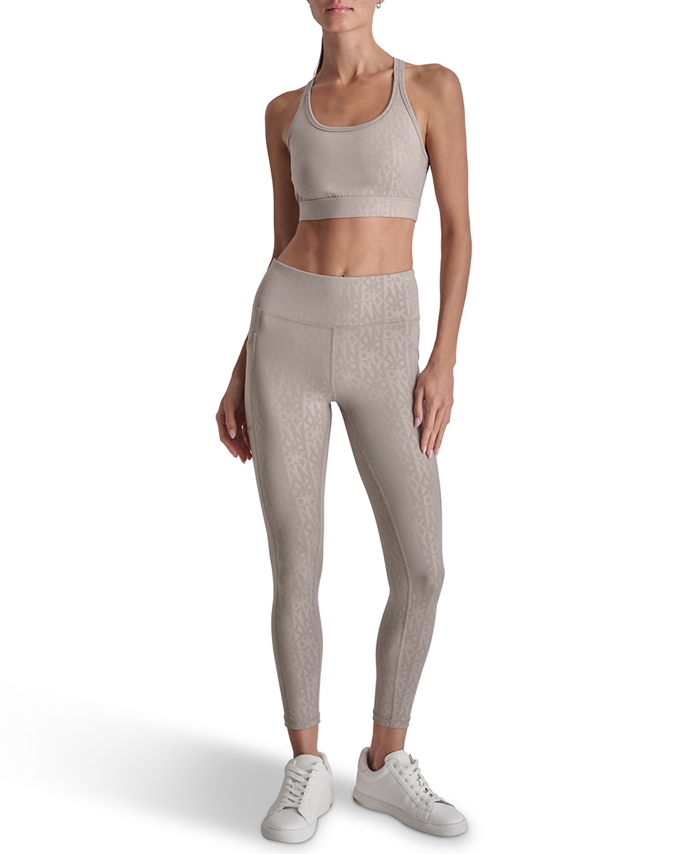 Imagen 0 de Leggins largo con logo de mujer