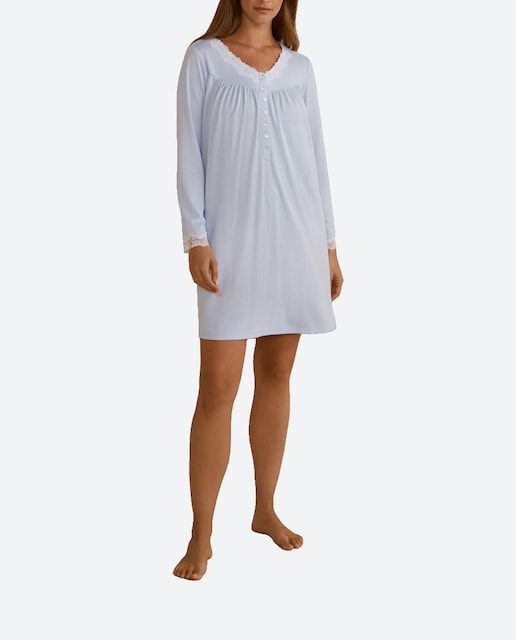 Imagen 0 de Camisón de mujer corto estampado flores