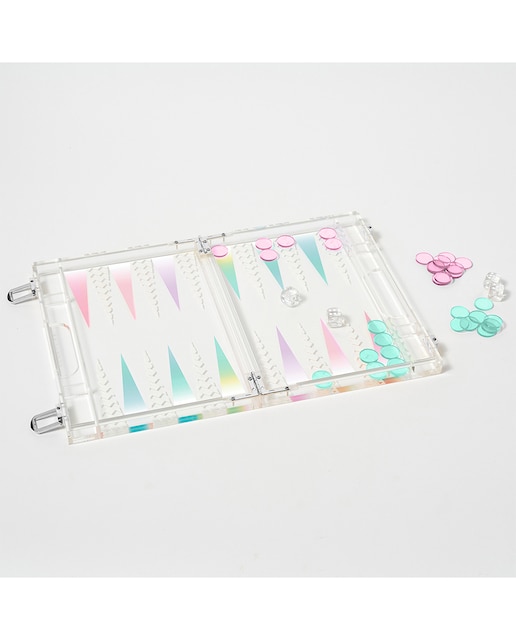 Imagen 0 de Mini backgammon Sunnylife