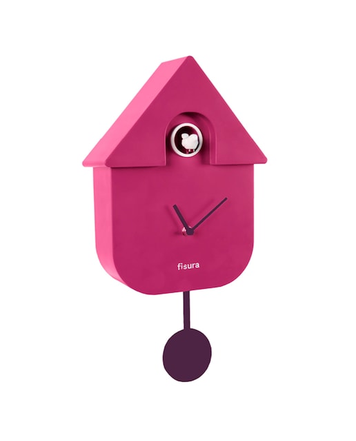 Imagen 0 de Reloj de pared Cuco Fisura Orquídea