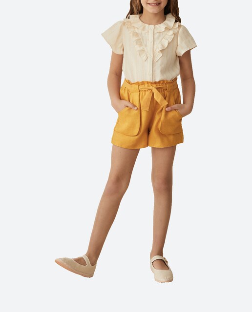 Imagen 0 de Blusa de niña con cierre de botones