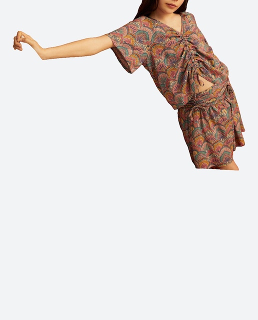 Imagen 0 de Blusa con manga ranglan.