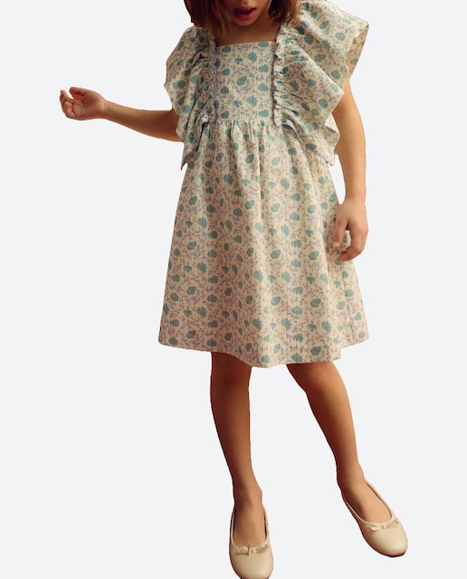 Imagen 0 de Vestido estructura de niña con lurex