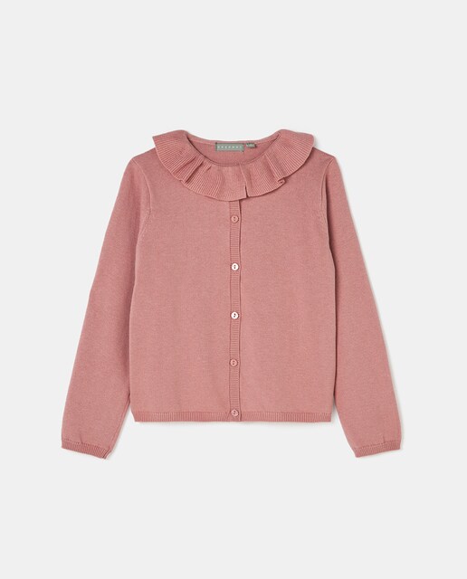 Imagen 0 de Chaqueta básica cuello gola melange