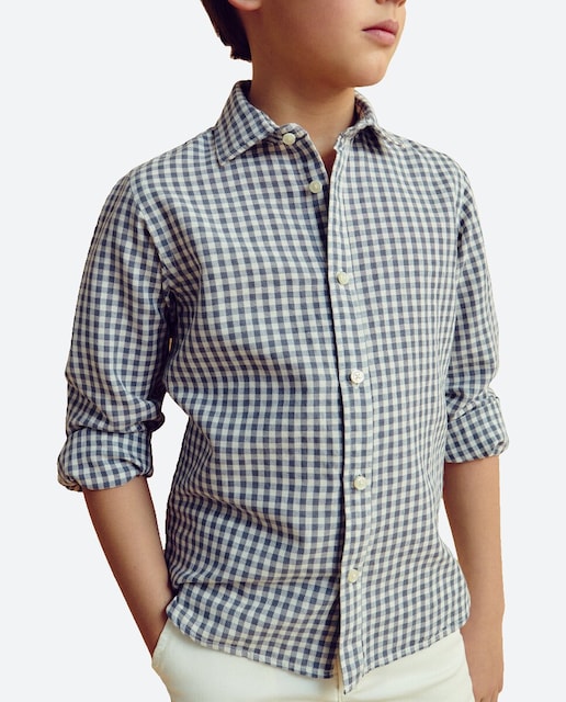 Imagen 0 de Camisa con cuello camisero de niño