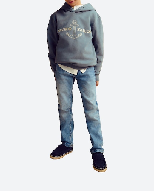 Imagen 0 de Sudadera sailor de niño con capucha